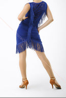 fringe dance dress
