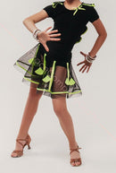 dance mesh skirt