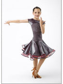 Velor ballroom dance dress