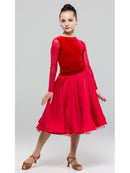 Dress for the dance floor, based on a leotard, tulle underskirt