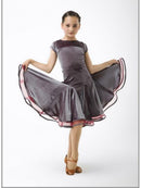 Velor ballroom dance dress