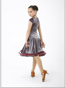 Velor ballroom dance dress
