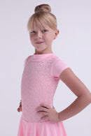 Dance dress for performances in ballroom and sports programs, sun skirt