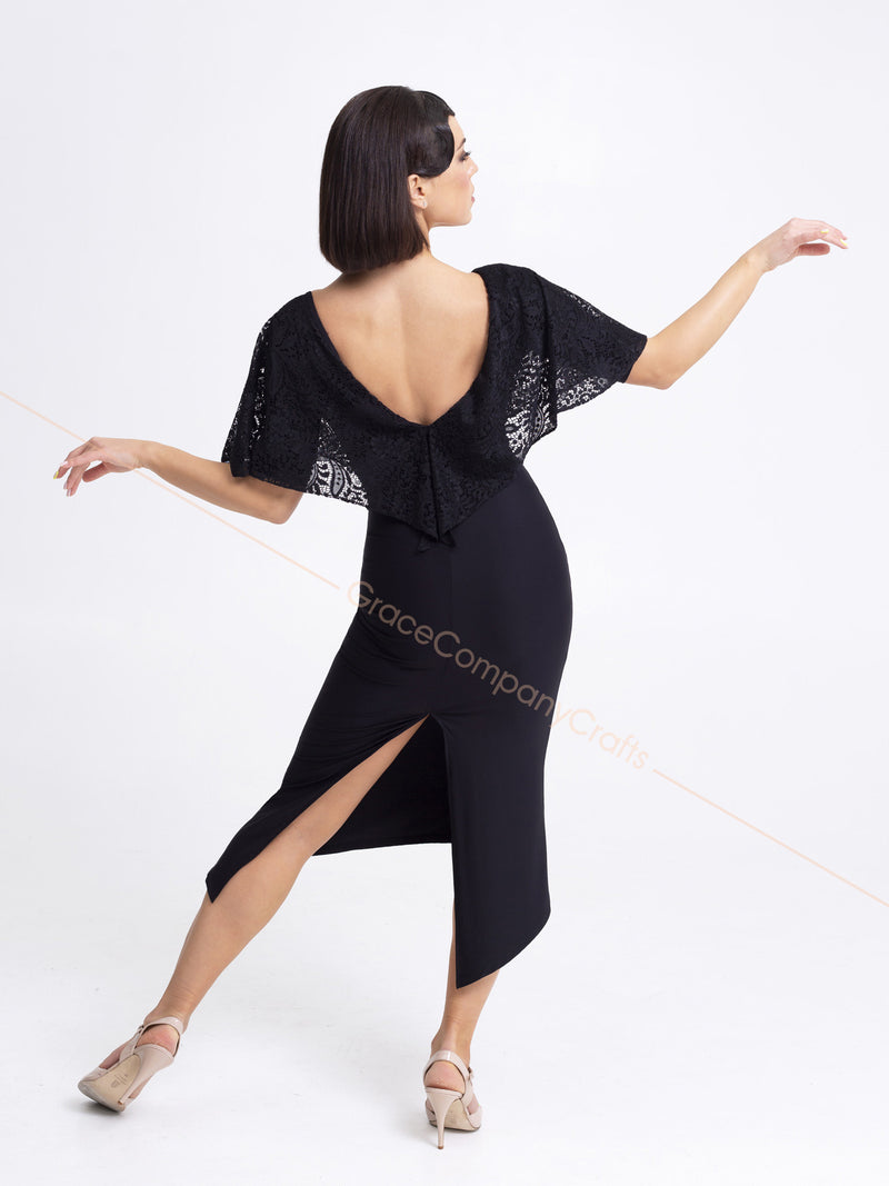 Seductive Argentina Tango Dress with Open Back Design 3X / Other color Seductive Argentina Tango Dress with Open Back Design 3X / Other color